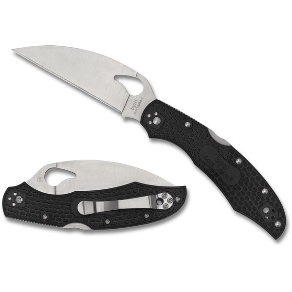 Spyderco 2023 Spyderco Reveal 9, Cara Cara 2 Wharncliffe, Plain Edge SPY-BY03PBKWC2 - main